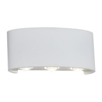 ST LUCE SL089.501.06 Светильник уличный настенный ST-Luce Белый кварцевый/Белый кварцевый, Прозрачный LED 6*1W 4000K