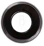 Bironi Рамка 1 постовая, пластик, цвет Черный, BF1-610-23