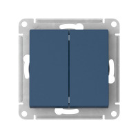 ATN001165S - ATLASDESIGN 2-клавишный ПЕРЕКЛЮЧАТЕЛЬ, сх.6+6, 10АХ, мех., быстрозажим. клем., АКВАМАРИН, Systeme Electric ATN001165S - ATLASDESIGN 2-клавишный ПЕРЕКЛЮЧАТЕЛЬ, сх.6+6, 10АХ, мех., быстрозажим. клем., АКВАМАРИН, Systeme Electric