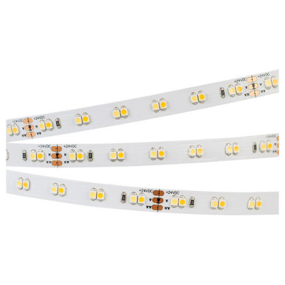 Светодиодная лента RT-A120-10mm 24V White-MIX (9.6 W/m, IP20, 3528, 5m) (Arlight, Открытый), 025211(2)