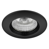 Lightstar 011077 Светильник TESO FIX MR16/HP16 ЧЕРНЫЙ (в комплекте)