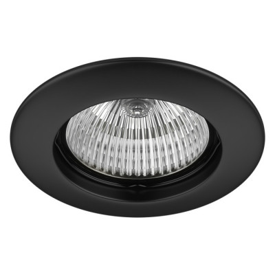 Lightstar 011077 Светильник TESO FIX MR16/HP16 ЧЕРНЫЙ (в комплекте)