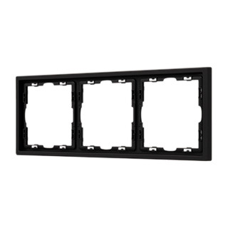 054220 - Рамка пластиковая FRM-NOBE-SFPL-3-BK (Arlight, -)