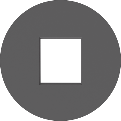 Donel D16 матовый шоколад накладка 1-я для розеток RJ45,TV,SAT,HDMI, DO85942