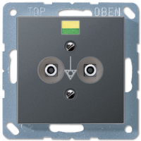 Штепсельная розетка для выравнивания потенциалов, A565-2BFANM