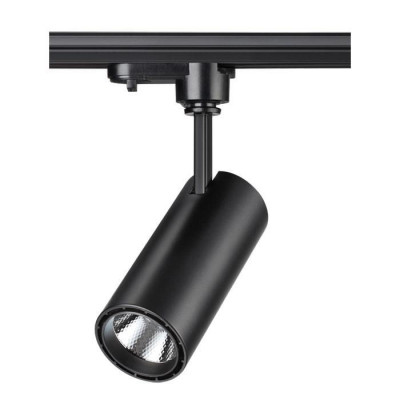 Novotech 357550 PORT NT18 098 черный Светильник трековый однофазный трехжильный IP20 LED 4000K 15W 160-265V SELENE