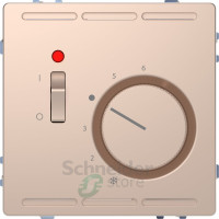 D-Life Терморегулятор в сборе, с выключателем 24 В, шампань D-Life Терморегулятор в сборе, с выключателем 24 В, шампань