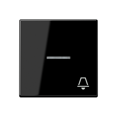 клавиша с символом звонок с линзой, черный, A590KO5KSW
