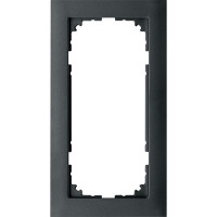 M-Pure 2-постовая рамка без перегородки, антрацит