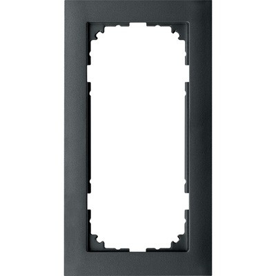 M-Pure 2-постовая рамка без перегородки, антрацит