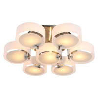 Evoluce SL483.352.07 Светильник потолочный Бронза/Белый E27 7*60W