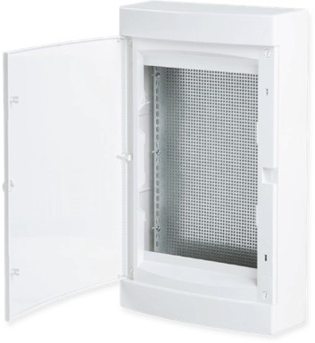 Щит слаботочный навесной "Unix" белая дверь 3 габарит IP40 EKF PROxima, ux-3m-nw