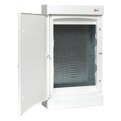 Щит слаботочный навесной "Unix" белая дверь 3 габарит IP40 EKF PROxima, ux-3m-nw