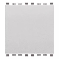 Vimar Переключатель с 4-мя контактами ( инвертор ) 1P 16AX 2M ,серебро матовое, 20013.2.N