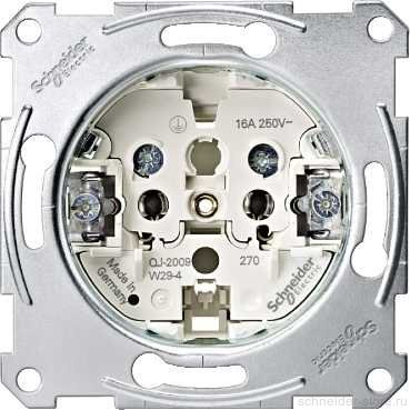 Розетка 2К+З 16А 250В~