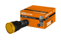 Лампа AD-16DS(LED)матрица d16мм желтый 24В AC/DC TDM Electric, SQ0702-0057