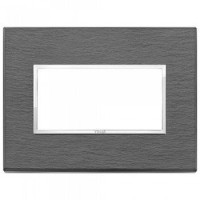 Vimar Накладка Eikon Evo на 4 модуля, сланец, 21654.52