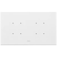 Vimar Накладка EIKON EVO для 5 модулей британского стандарта, горный лёд ( мин. 20 шт.), 21667.41