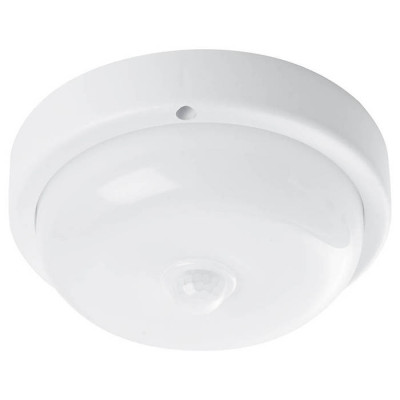 Светильник светодиодный пылевлагозащищённый c ИК-датчиком , 12W, 960Lm, 4000K, в пластиковом корпусе, IP65, AL3006, Feron 29610