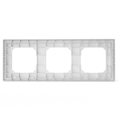 Рамка 3-м Pixel универс. бел. TOKOV ELECTRIC TKE-PX-RM3-C01