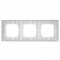 Рамка 3-м Pixel универс. бел. TOKOV ELECTRIC TKE-PX-RM3-C01