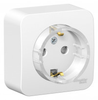 BLANCA О/У РОЗЕТКА с заземл. со шторк., (КОМПАКТ) ИЗОЛ.ПЛ 16А, 250В, БЕЛЫЙ BLANCA О/У РОЗЕТКА с заземл. со шторк., (КОМПАКТ) ИЗОЛ.ПЛ 16А, 250В, БЕЛЫЙ