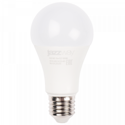 Jazzway Спец. PLED-A60 МО 15w 6500K E27 DC12-48V/AC12-48V, 5050594