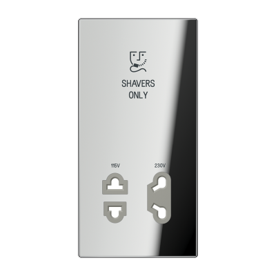 накладка бритвенной розетки хром, SOGCR7522PL