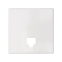Simon 82 Detail Белая Накладка розетки ТЛФ (75480-, 75481-), 82062-60