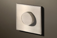 Dimmer, Stainless steel knurl nickel