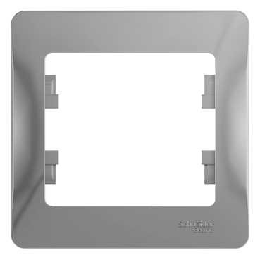 Glossa Рамка 1-ная, алюм.