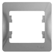 Glossa Рамка 1-ная, алюм.