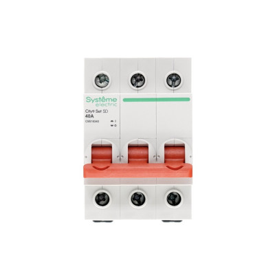 City9 Set Выключатель нагрузки (ВН) 3P 40А 400В, Systeme Electric, C9S16340