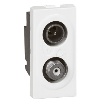 78795 - Розетка TV-SAT - Программа Mosaic - 1 модуль - белый, Legrand