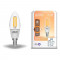 Лампа Gauss Smart Home Filament С35 4,5W 495lm 2700К E14 диммируемая LED 1/10/40, 1230112