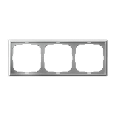 GAL000303 - ARTGALLERY 3-постовая РАМКА, универсальная, АЛЮМИНИЙ, Systeme Electric