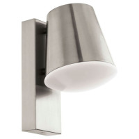 97484 Уличный Светод. светильник настен. CALDIERO-C умный свет, 9W(E27), L140, H240, A190, нержав. с