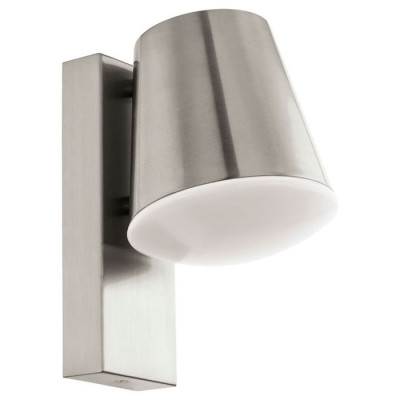 97484 Уличный Светод. светильник настен. CALDIERO-C умный свет, 9W(E27), L140, H240, A190, нержав. с