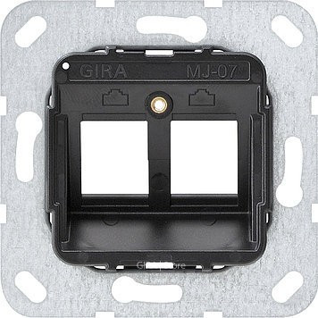 560700 Gira Опорное кольцо Modular Jack 7 2 местный