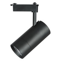 Lightstar 229447 Светильник для 1-фазного трека VOLTA LED COB 40W 3600LM 18-60G ЧЕРНЫЙ 4000K (в комплекте)