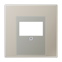 Крышка для ТАЕ и USB розеток, фиксация винтом; металл; нержавеющая сталь; Edelstahl, ES2969T