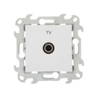 Simon ТВ розетка оконечная, бел, 2450476-030