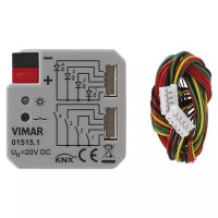 Vimar Контроллер программируемый интерфейс 4 входа/выхода для LED KNX, 01515.1