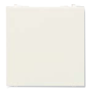 N2200 BL - Заглушка 2-модульная, серия Zenit, цвет альпийский белый - 2CLA220000N1101