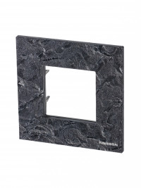 ABB NIE Zenit Сланец Рамка 1-я 2 мод