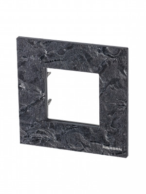 ABB NIE Zenit Сланец Рамка 1-я 2 мод