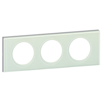 Legrand Рамка - Программа Celiane - 3 поста - смальта белая глина, 069313