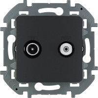 Legrand Розетка TV-SAT - Legrand Inspiria - "звезда" - антрацит, 673883