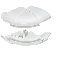 Legrand Угол внешний переменный от 60° до 120° - для кабель-каналов DLP 35х80/105 - белый, 010621