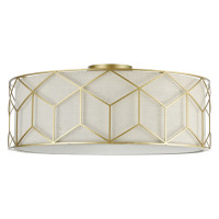 Maytoni Messina Потолочный светильник, цвет: Золото 5х60W E27